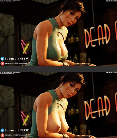 Rule 34 3d Big Breasts Breasts Darkbahamuth Lara Croft Lara Croft Survivor Tomb Raider Tomb