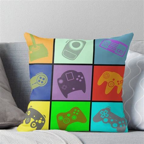 Ultimate Gamer Throw Pillow By Casestees In 2021 Gamer Throw Pillow