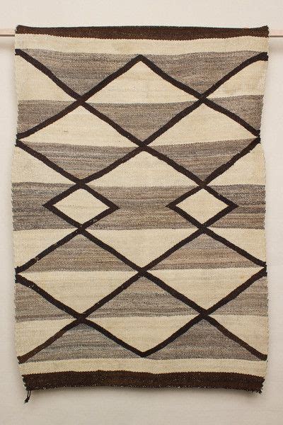 Vintage Stripes And Diamonds Navajo Rug 59 X 40 By Beam And Anchor