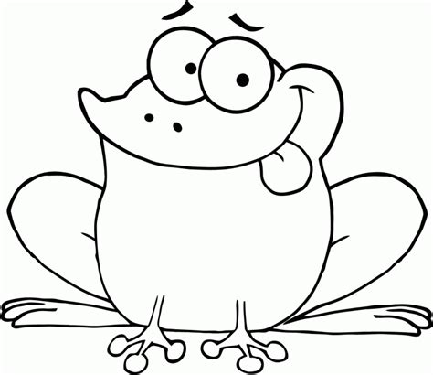 Cute Frog Coloring Pages Coloring Kids Coloring Pages Clipart Best