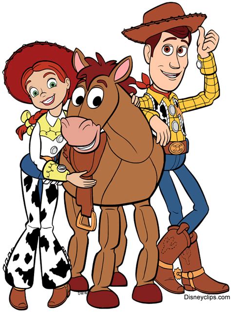 Woody And Jessie Clip Art
