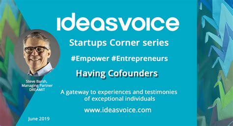 Having Cofounders And The Great Founding Team By Steve Barsh Dreamit