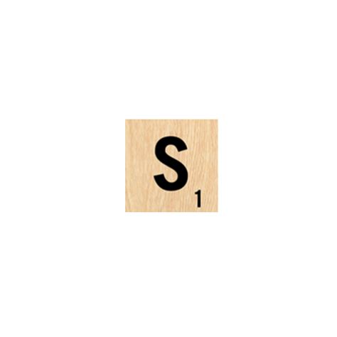 Scrabbleletter Scrabble Letter S Sticker By Dryellemuller