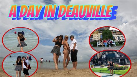WALKING AND TOURING DEAUVILLE PLAGE NORMANDY FRANCE YouTube