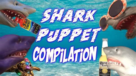 Shark Puppet Compilation 2 Youtube Shark Puppet Shark Puppets