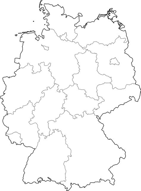 Map Of Germany Coloring Page Coloring Pages