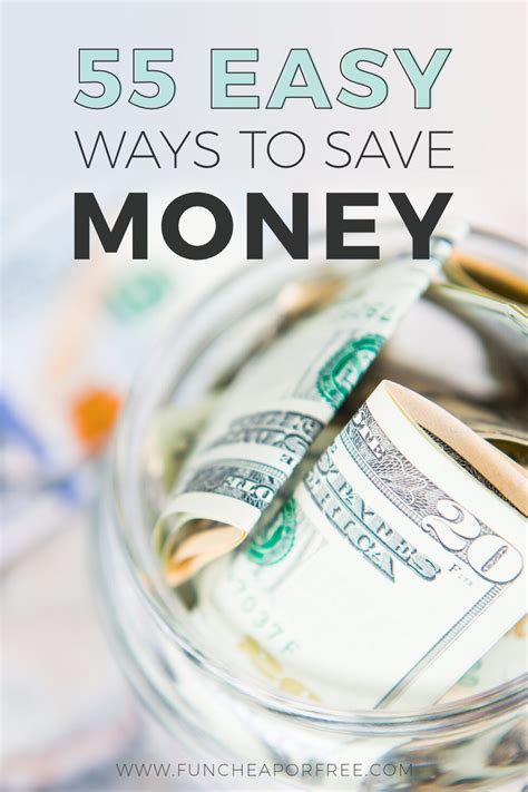 55 Easy Ways To Save Money Fun Cheap Or Free