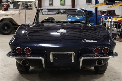 1964 Chevrolet Corvette 58007 Miles Daytona Blue Convertible 327 V8 4