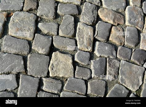 Street With Cobblestones Stock Photo Alamy