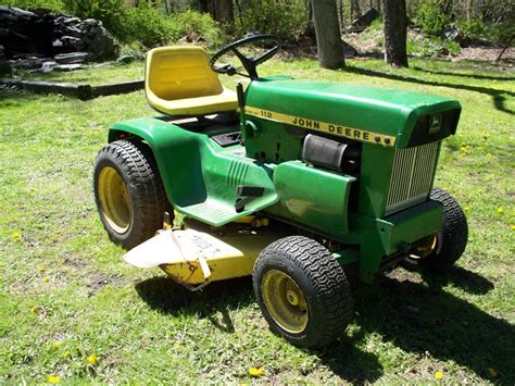 Use The John Deere 112 Tractor For Lawn Care Maintenance This Spring