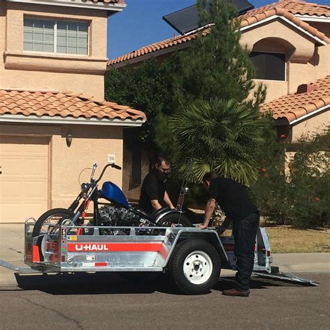 Transporting A Motorcycle In Uhaul Truck Transport Informations Lane