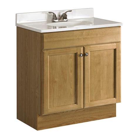 Legion furniture 48 classic golden oak bathroom vanity. Project Source 30.5-in Golden Single Sink Bathroom Vanity ...