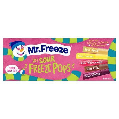 Mr Freeze Sour Freezepops Morrisons Ubicaciondepersonascdmxgobmx