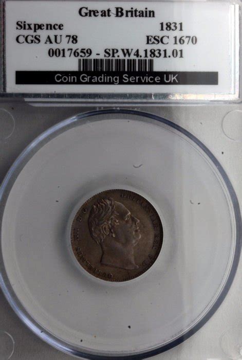 United Kingdom 6 Pence 1831 William Iv Silver Catawiki