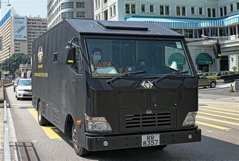 Hong Kong Transport Misc Vehicles Armoured Van Truck A Photo