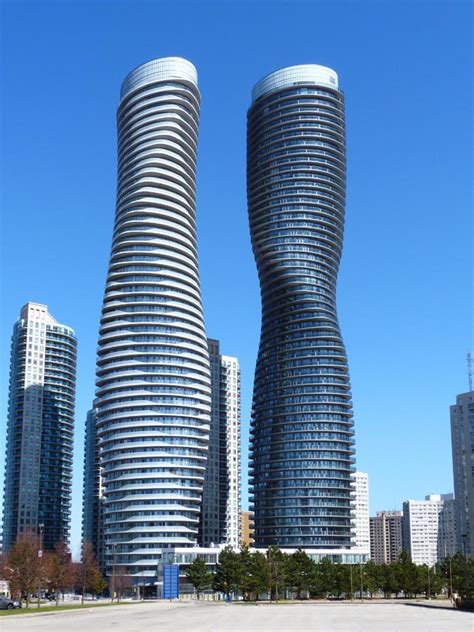 Absolute World Towers In Mississauga Bizarrebuildings