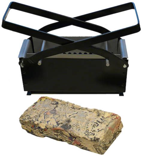 Portable compressed log maker : Paper Brick Log Maker Briquette Press Compressor Fire Eco Fuel Recycle Non Toxic | eBay