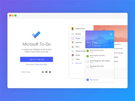 It lacked some essential functionality that wunderlist users previously relied on, including collaboration and attachments. Microsoft To-Do Landing Page | App landing page, Web ...