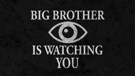 Big Brother Is Watching You English Project Youtube