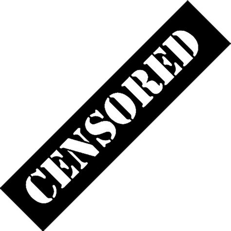 Free Censored Transparent Download Free Censored Transparent Png Images Free Cliparts On