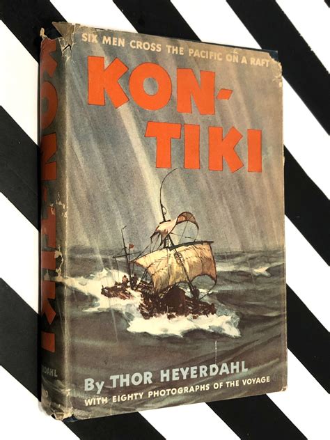 Kon Tiki By Thor Heyerdahl 1950 Hardcover Book