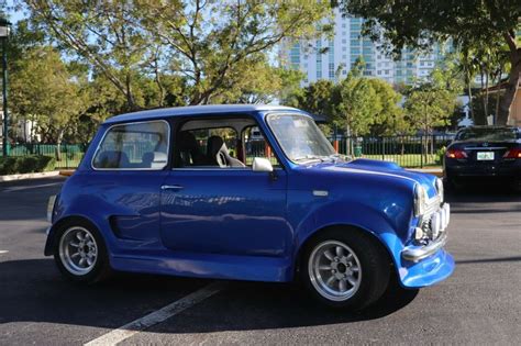 Custom Blue Classic Mini Cooper, Model 1275 GT, Year 1972, Engine rebuilt - Classic Mini Classic ...