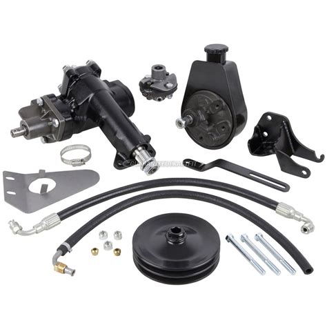 Genuine Borgeson Power Steering Conversion Kit 55 56 57 Chevy Small