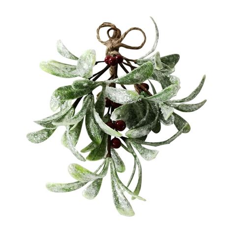 Artificial Hanging Mistletoe Artificial Mistletoe Picks Christmas