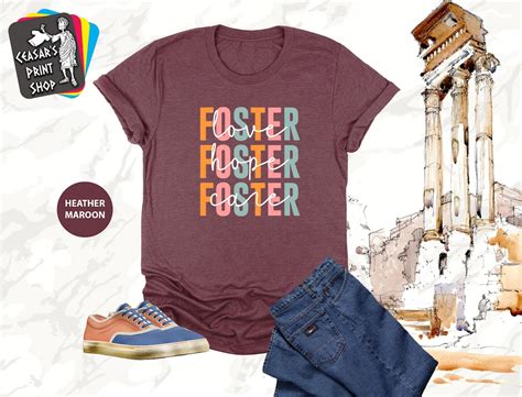 Foster Love Foster Hope Foster Care Shirt Foster Mom Shirt Foster