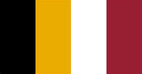 Maryland State Usa Flag Colors Color Scheme Black