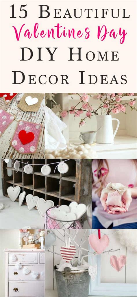 Check out these diy valentine's day decorations that are so easy to make. 15 Beautiful DIY Valentine's Day Projects - Life on ...
