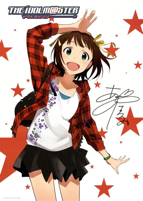 Anime Anime Girls Amami Haruka Idolmaster Scans Wallpaper 3640x5115