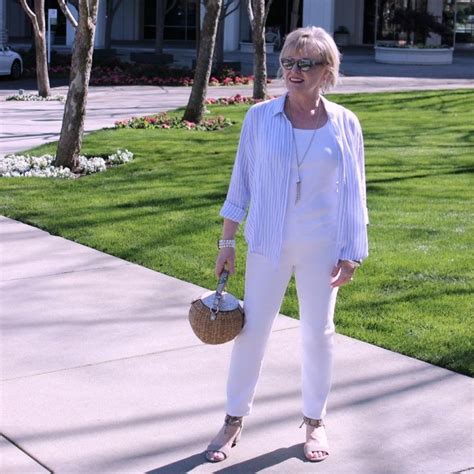 How To Choose White Jeans Style Tips A Well Styled Life Over 60 Fashion Over 50 Womens