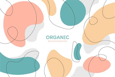 Abstract Background Organic Shape Graphic By Rafanec · Creative Fabrica