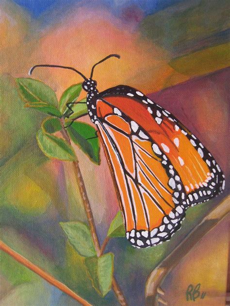 Robie Benve Art Monarch Butterfly