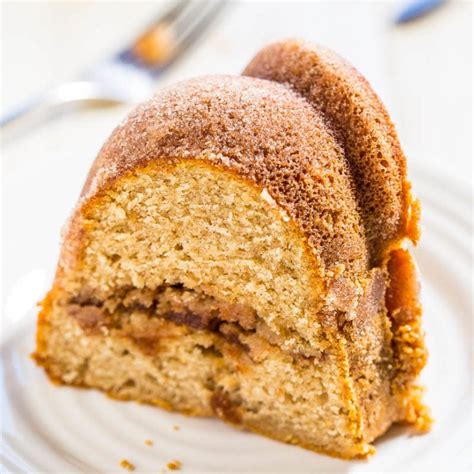 Cinnamon Sugar Snickerdoodle Cake Bundt Cake Recipe Averie Cooks