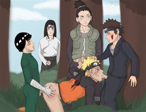 Rule 34 Gay Human Hyuuga Neji Inuzuka Kiba Male Male Only Multiple