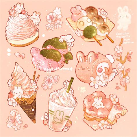 Nao ☕🌨️ On Twitter Cute Food Art Kawaii Drawings Cute Food Drawings