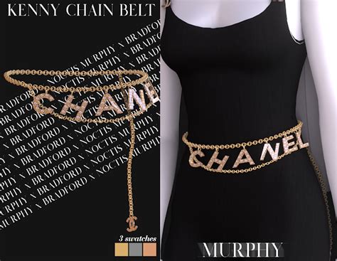 Kenny Chain Belt Chanel Month 20 Day 15 Murphy X Bradford X