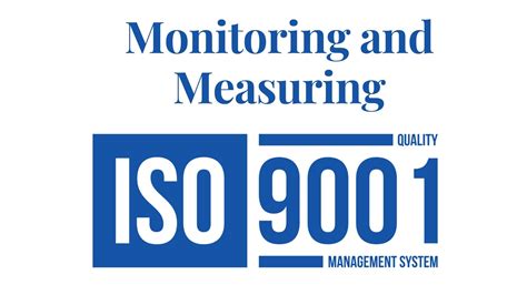 How To Perform Monitoring And Measuring Iso 9001 Raj Startup
