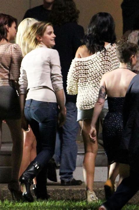 Emma Watson Booty In Jeans End Of The World Set In New Orleans