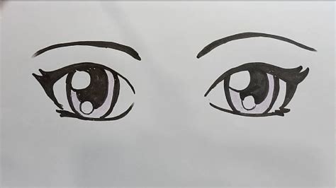 Easy Steps On How To Draw Anime Eyes Astar Tutorial