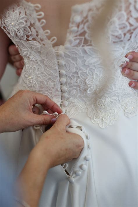 We Love Individual Silk Covered Buttons On Our Bertossi Brides Gowns