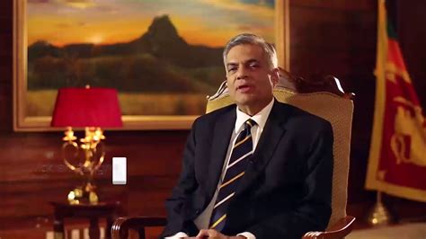 Wijetunga assumed the office of president of sri lanka). Invest in Sri Lanka, Prime Minister Speech - YouTube