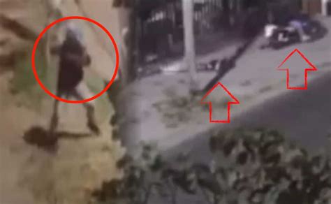 policía mató a tiros a un hombre que intentó robarle la moto chapin tv