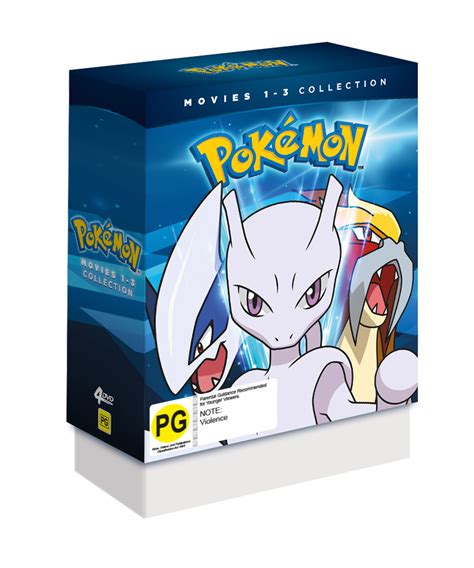 pokemon movies 1 3 collector s edition dvd buy now at mighty ape nz
