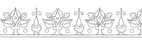 Decorative Border For Hand Embroidery Free Pattern