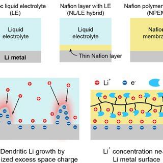 Categorized Scheme Of The Ion Conductors A Configurations Of The