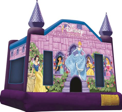 15x15 Disney Princess Bounce House Mikes Moonwalk Rentals