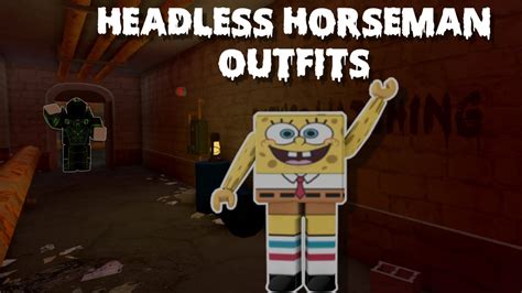 Top 10 Headless Horseman Outfits On Roblox Youtube